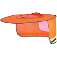 Haofy Casco de Verano al Aire Libre Sombrilla Protector Solar Transpirable Casco de Seguridad Sombra ala Completa Malla…
